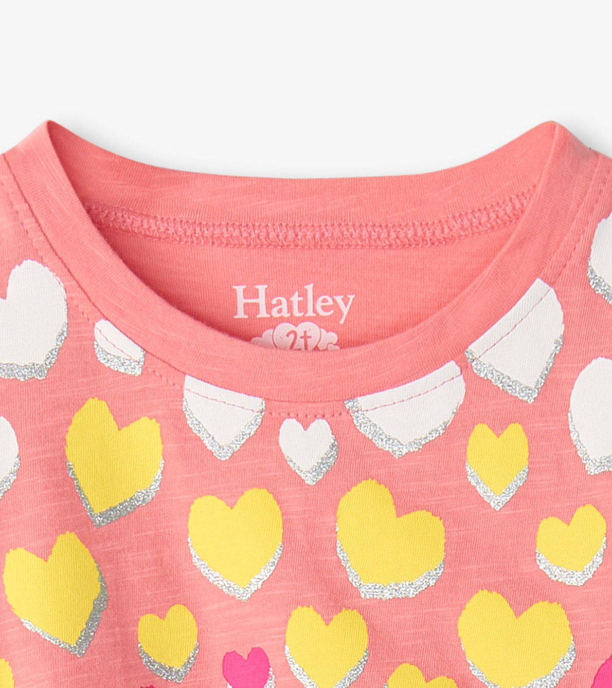 View larger image of Baby & Toddler Girls Floating Hearts Graphic Tee
