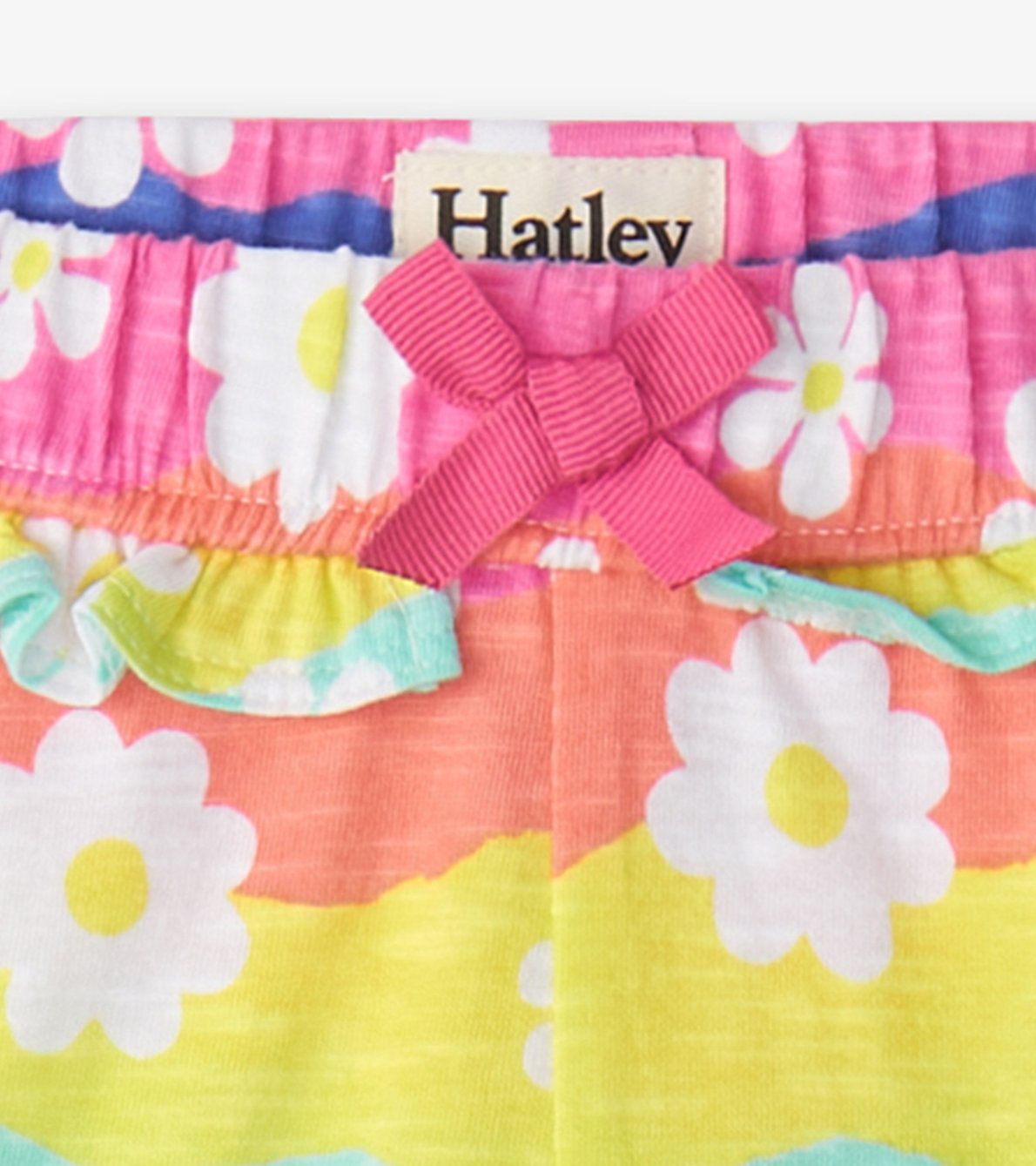 View larger image of Baby & Toddler Girls Groovy Flowers Ruffle Shorts