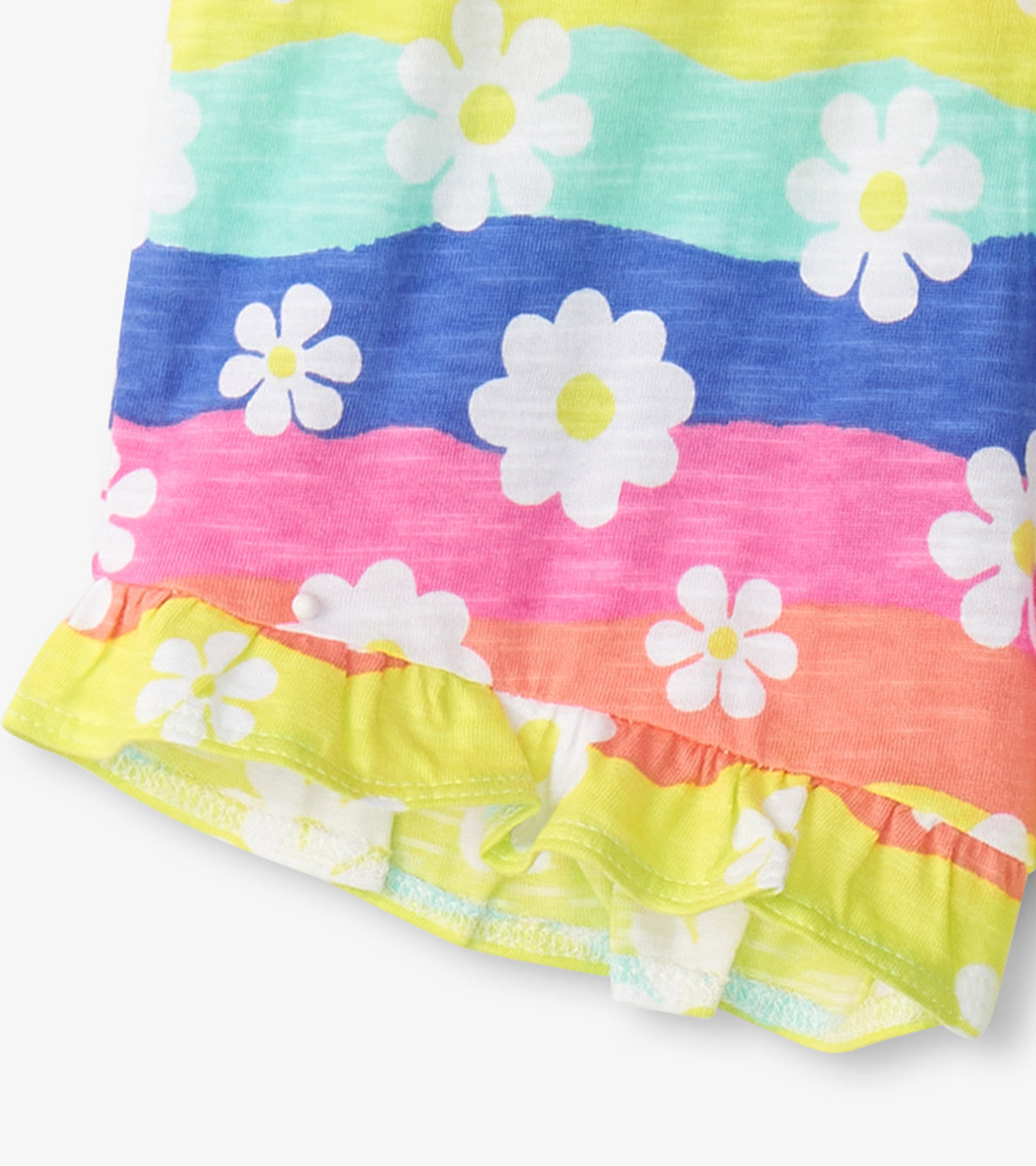 View larger image of Baby & Toddler Girls Groovy Flowers Ruffle Shorts
