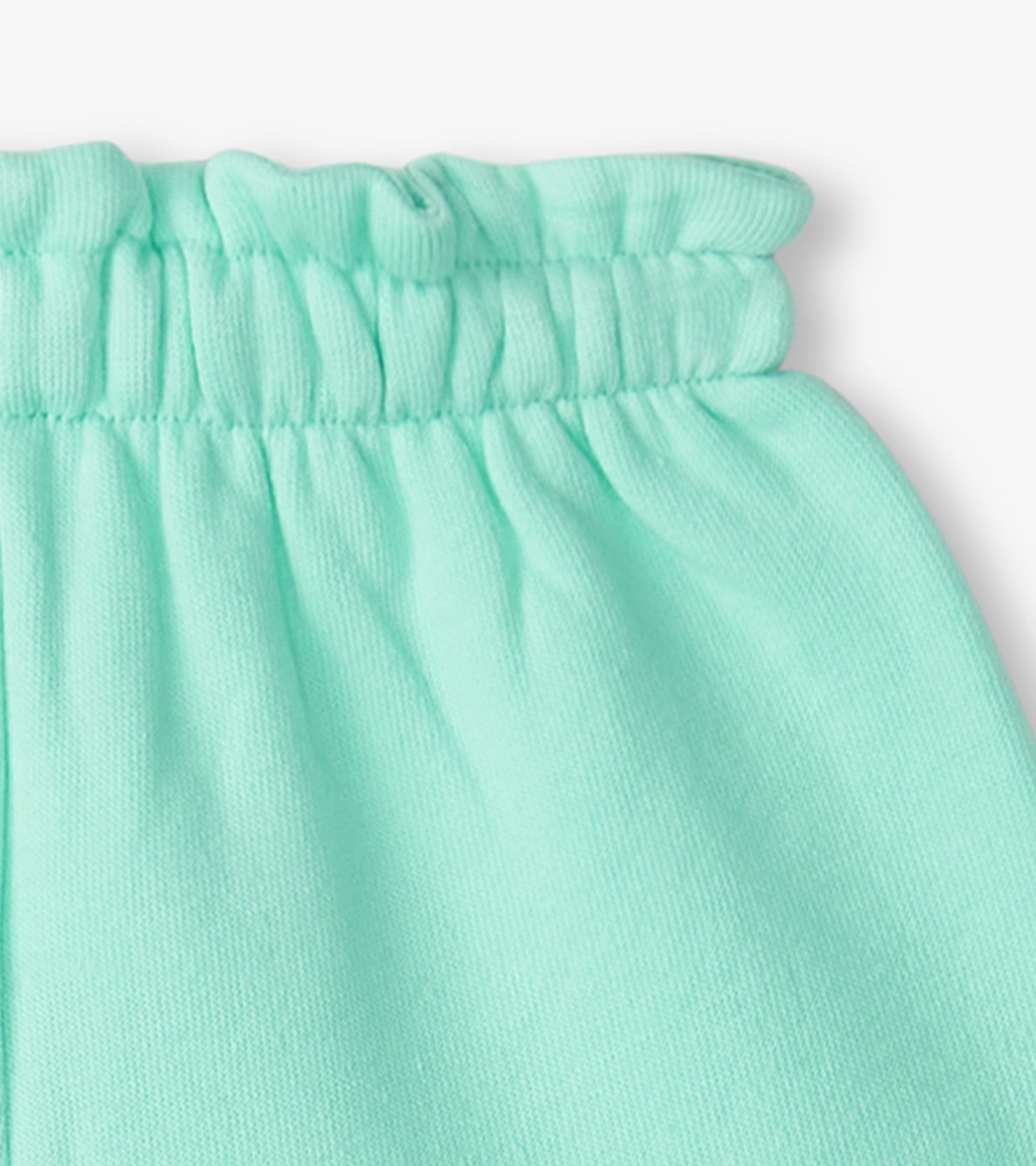 View larger image of Baby & Toddler Girls Ice Green Paper Bag Shorts