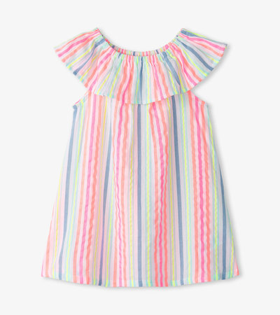 Baby & Toddler Girls Miami Beach Ruffle A-Line Dress