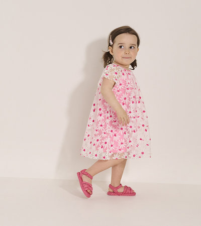 Baby & Toddler Girls Neon Pink Tulle Dress