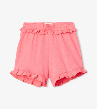 Baby & Toddler Girls Pink Ruffle Shorts
