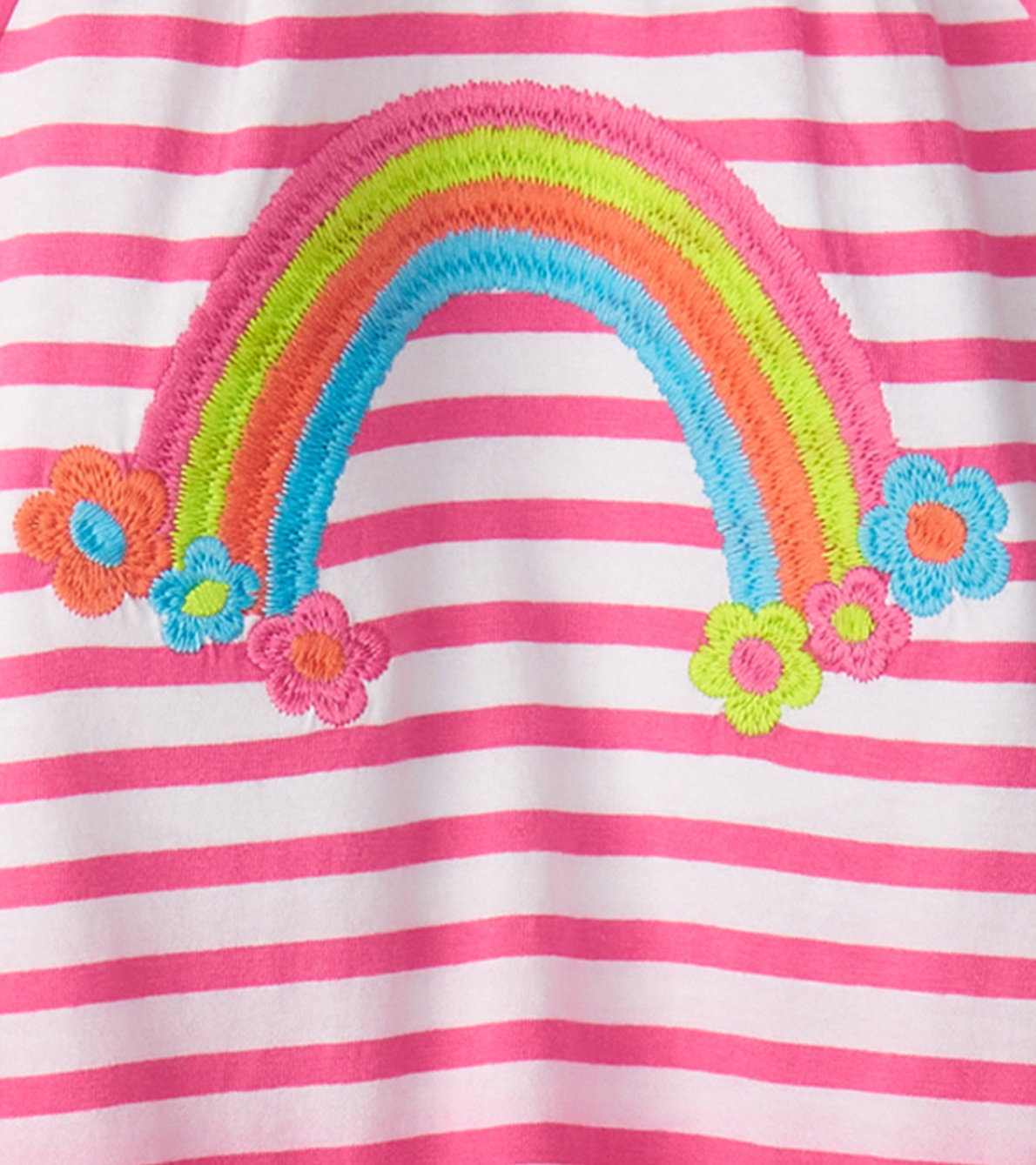 View larger image of Baby & Toddler Girls Rainbow Easy Raglan Dress