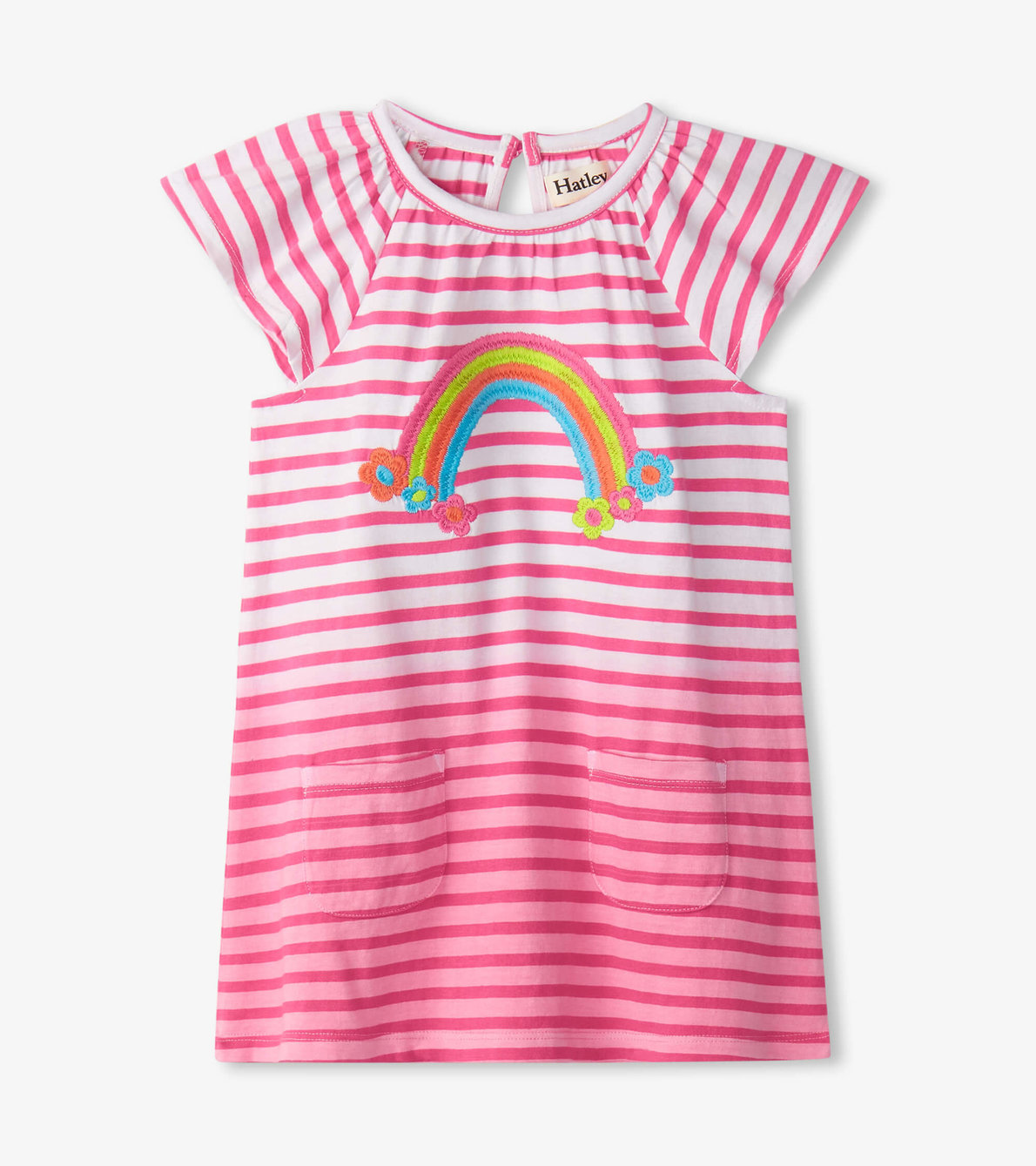 View larger image of Baby & Toddler Girls Rainbow Easy Raglan Dress