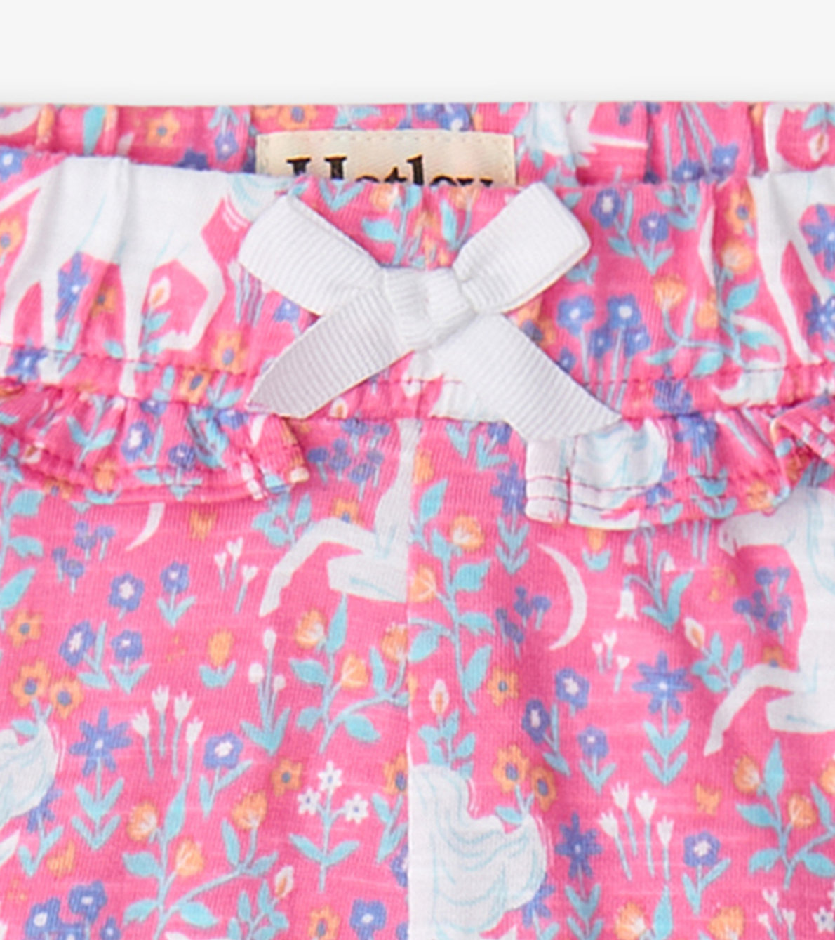 View larger image of Baby & Toddler Girls Unicorn Garden Ruffle Shorts