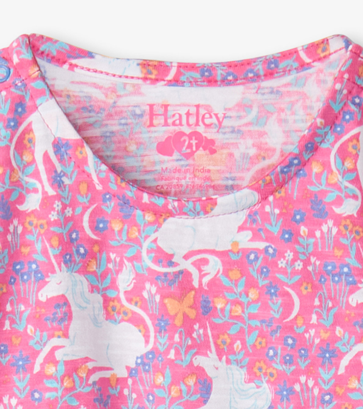 View larger image of Baby & Toddler Girls Unicorn Garden Snap Button Shirt