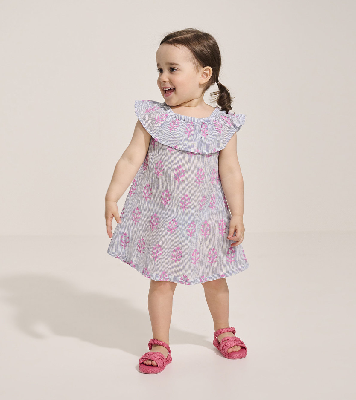 View larger image of Baby & Toddler Girls Wild Flower Ruffle A-Line Dress