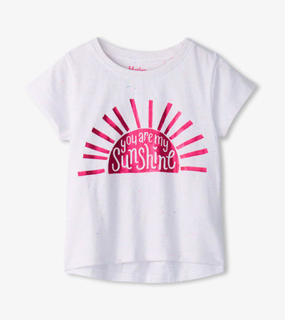 T-shirt à imprimé – Soleil « You are my sunshine »