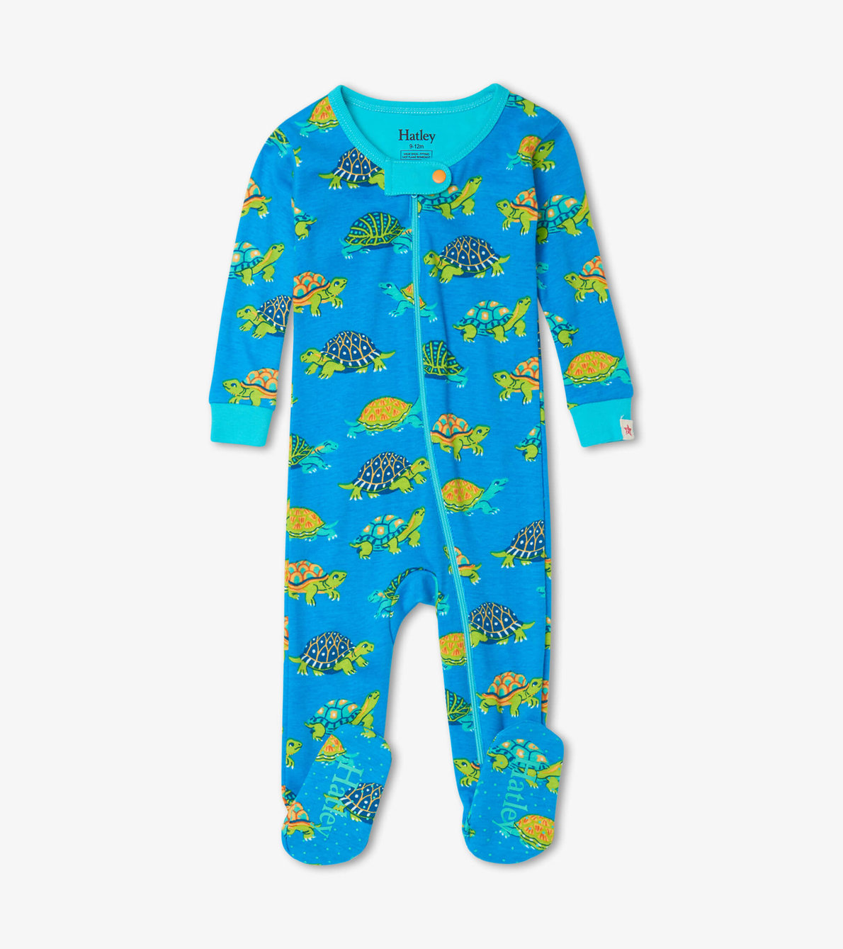 View larger image of Baby Turtles Organic Cotton Footed Coverall