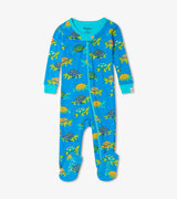 Baby Turtles Organic Cotton Footed Coverall