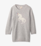 Baby Unicorn A-Line Sweater Dress