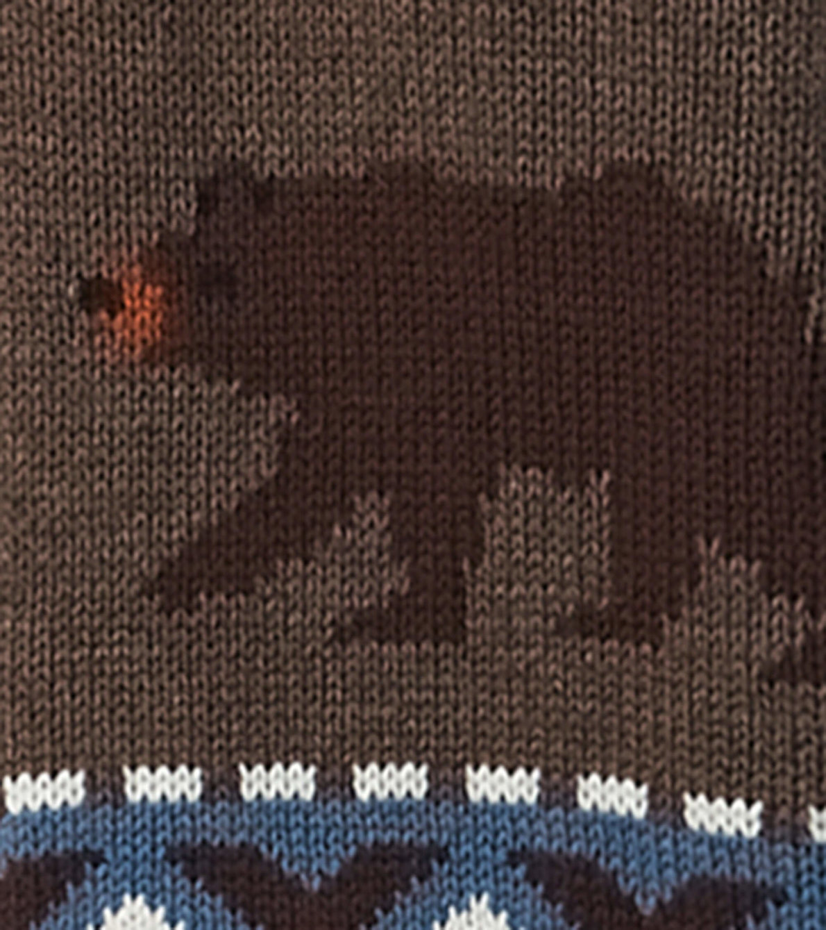View larger image of Winter Bear Shawl Collar Cardigan