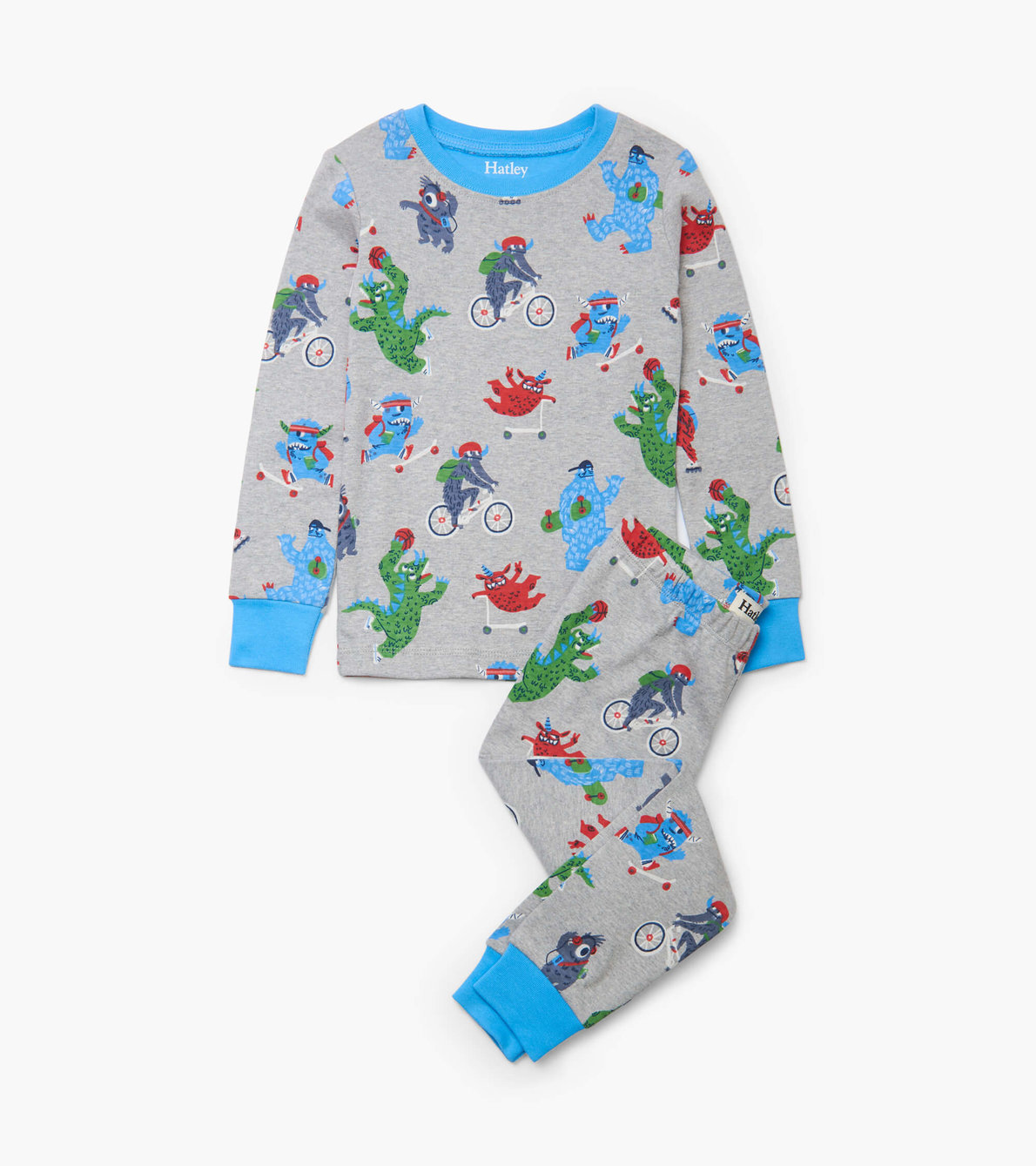 View larger image of Back To School Monsters Organic Cotton Pajama Set