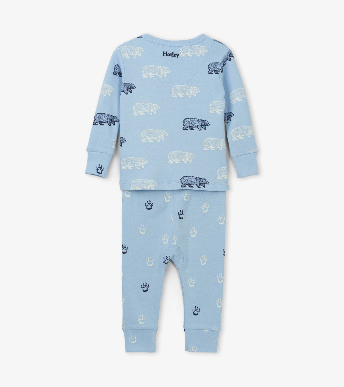 Agrandir l'image de Pyjama en coton bio pour bébé – Famille d’ours