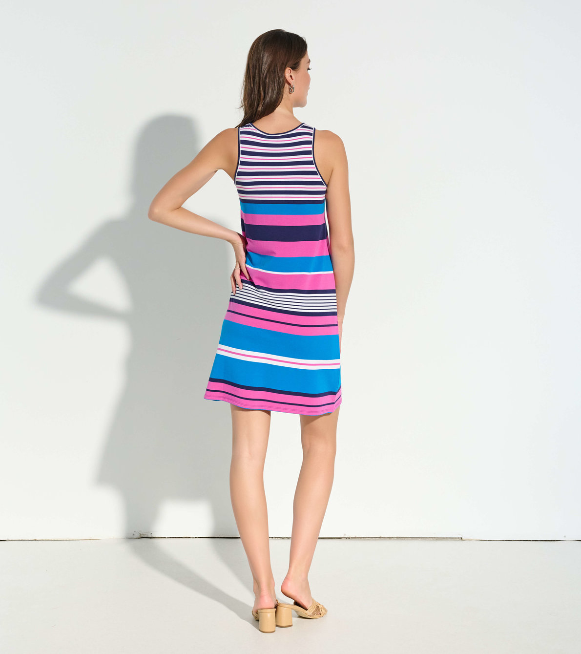 View larger image of Bella Dress - Ripple Stripes