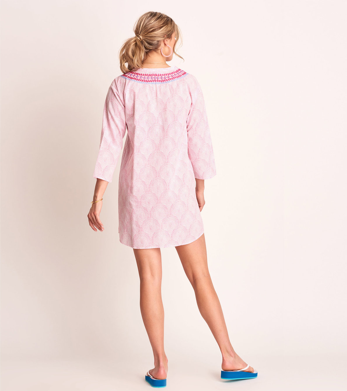 View larger image of Bev Tunic - Pink Scallop