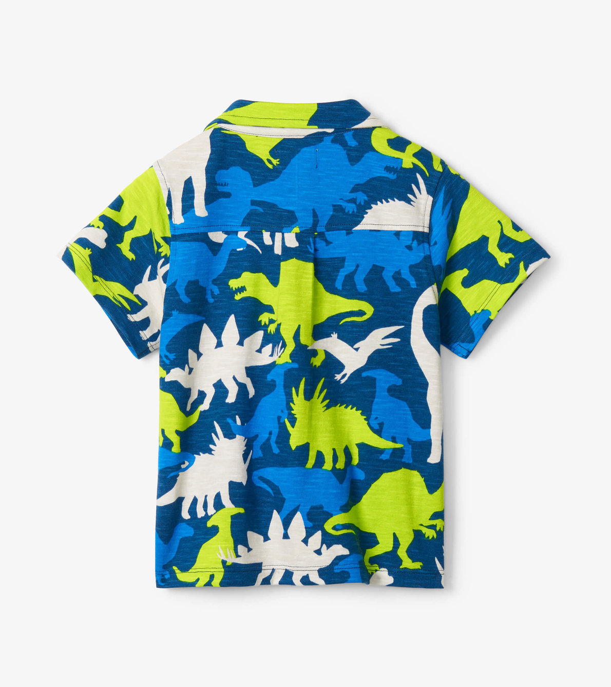 Agrandir l'image de Chemise boutonnée en jersey pour bébé – Dinos énormes