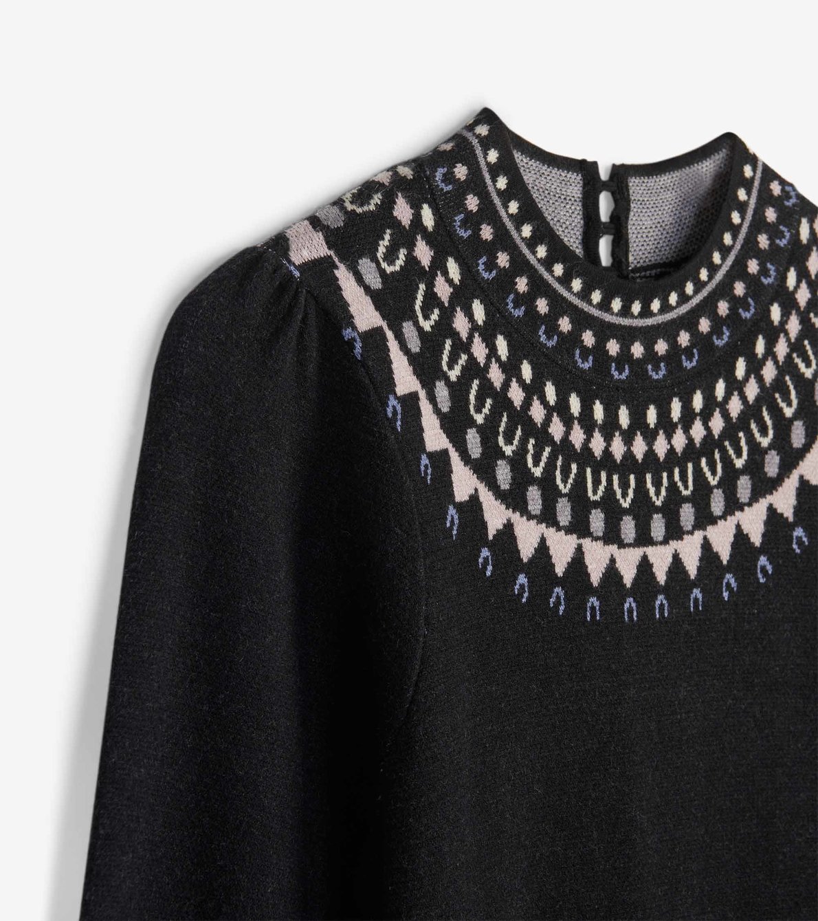 View larger image of Blair Sweater Dress - Black