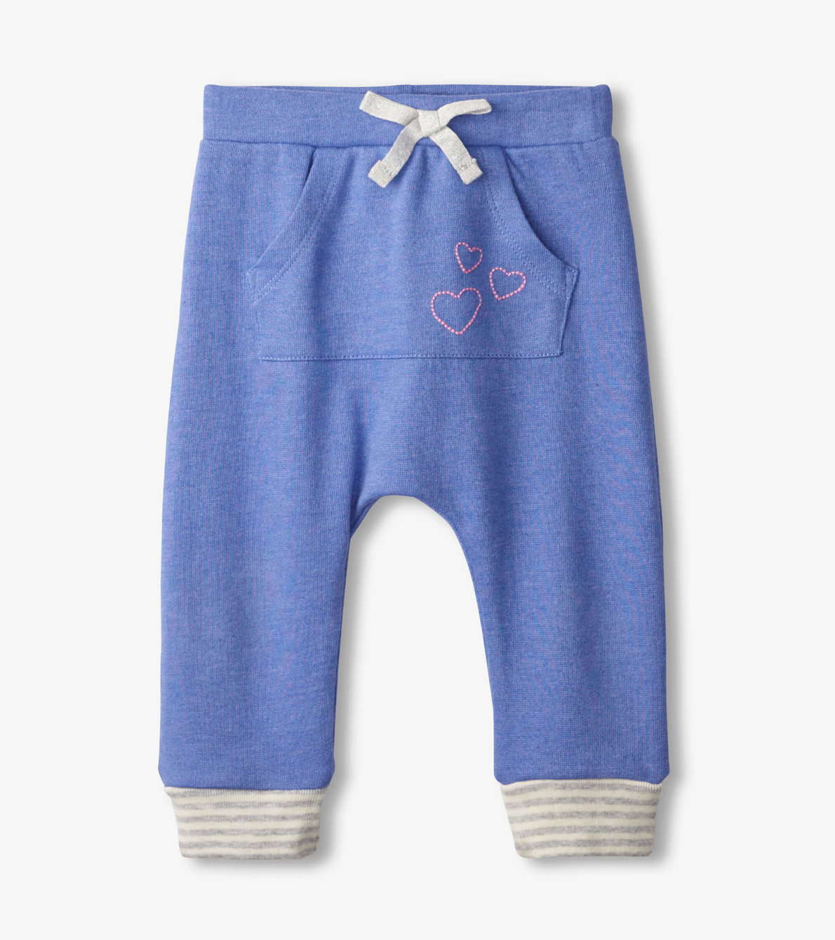 View larger image of Blue Melange Baby Kanga Pants
