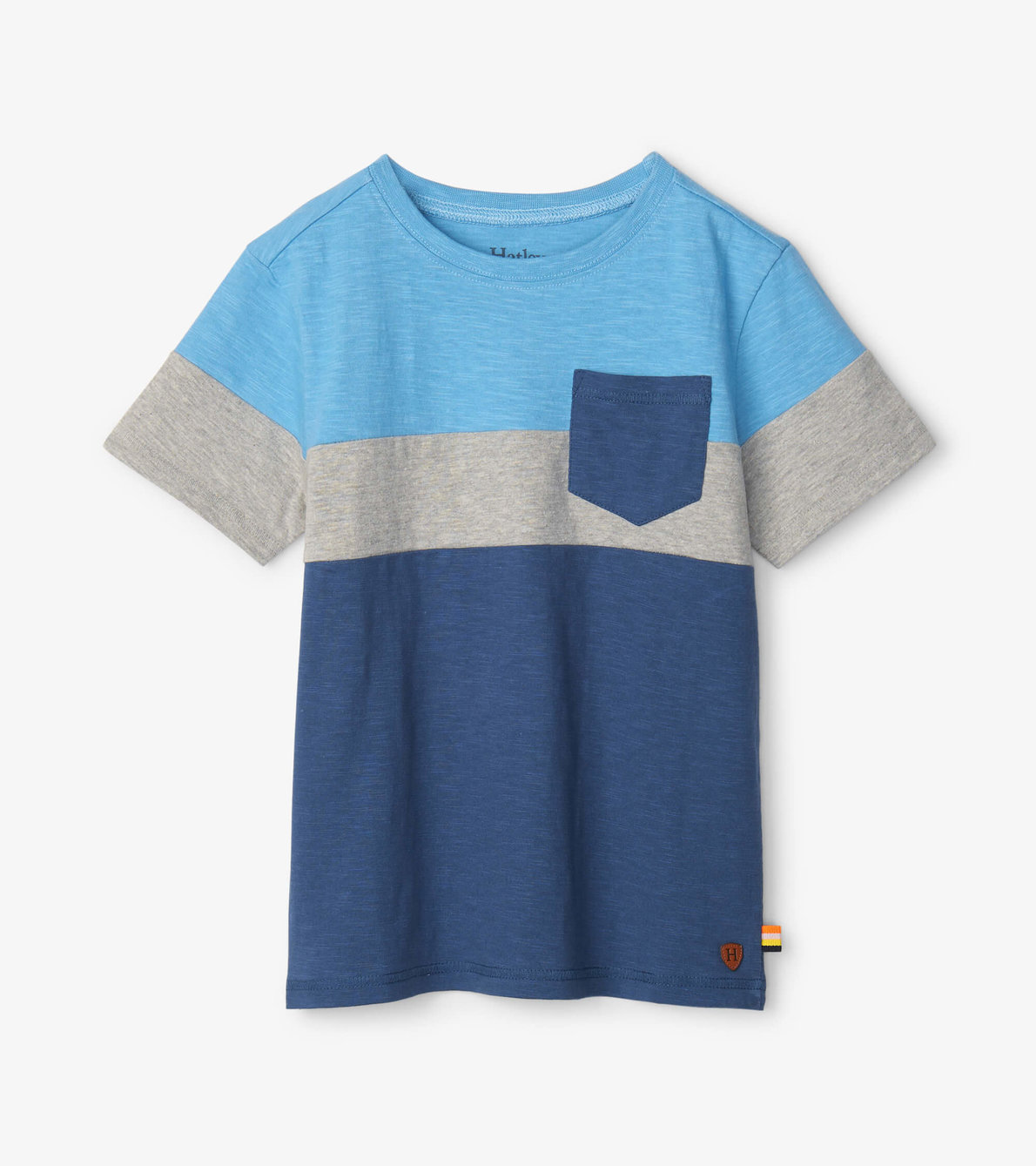 View larger image of Blue Panel Pocket Tee