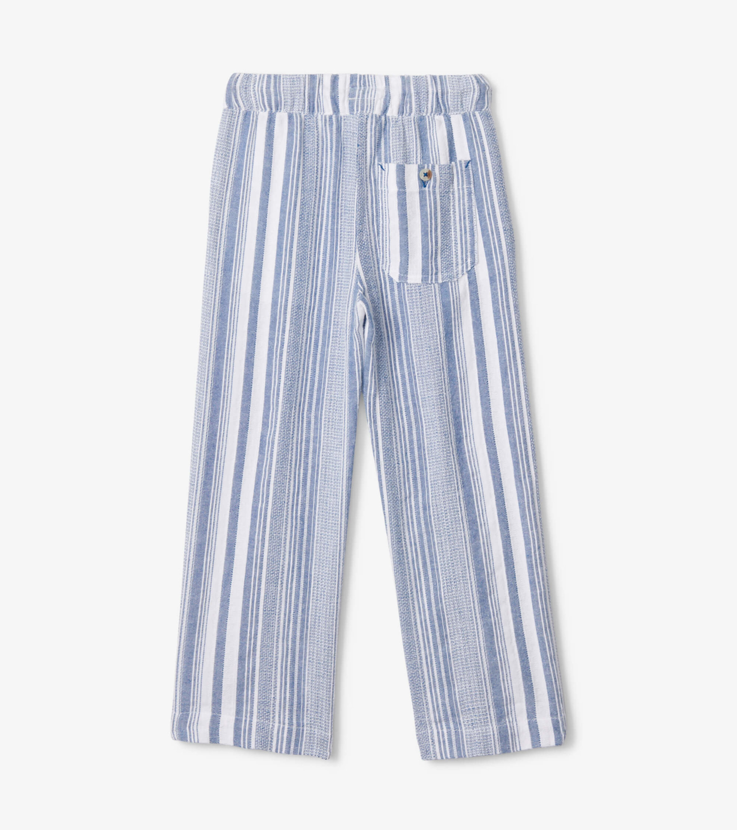 Buy SHOW OFF Women's Navy Blue Striped Parallel Trousers Polyester Trouser  Online at Best Prices in India - JioMart.