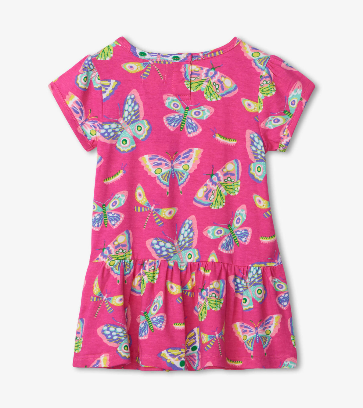View larger image of Botanical Butterflies Baby Gathered Dress