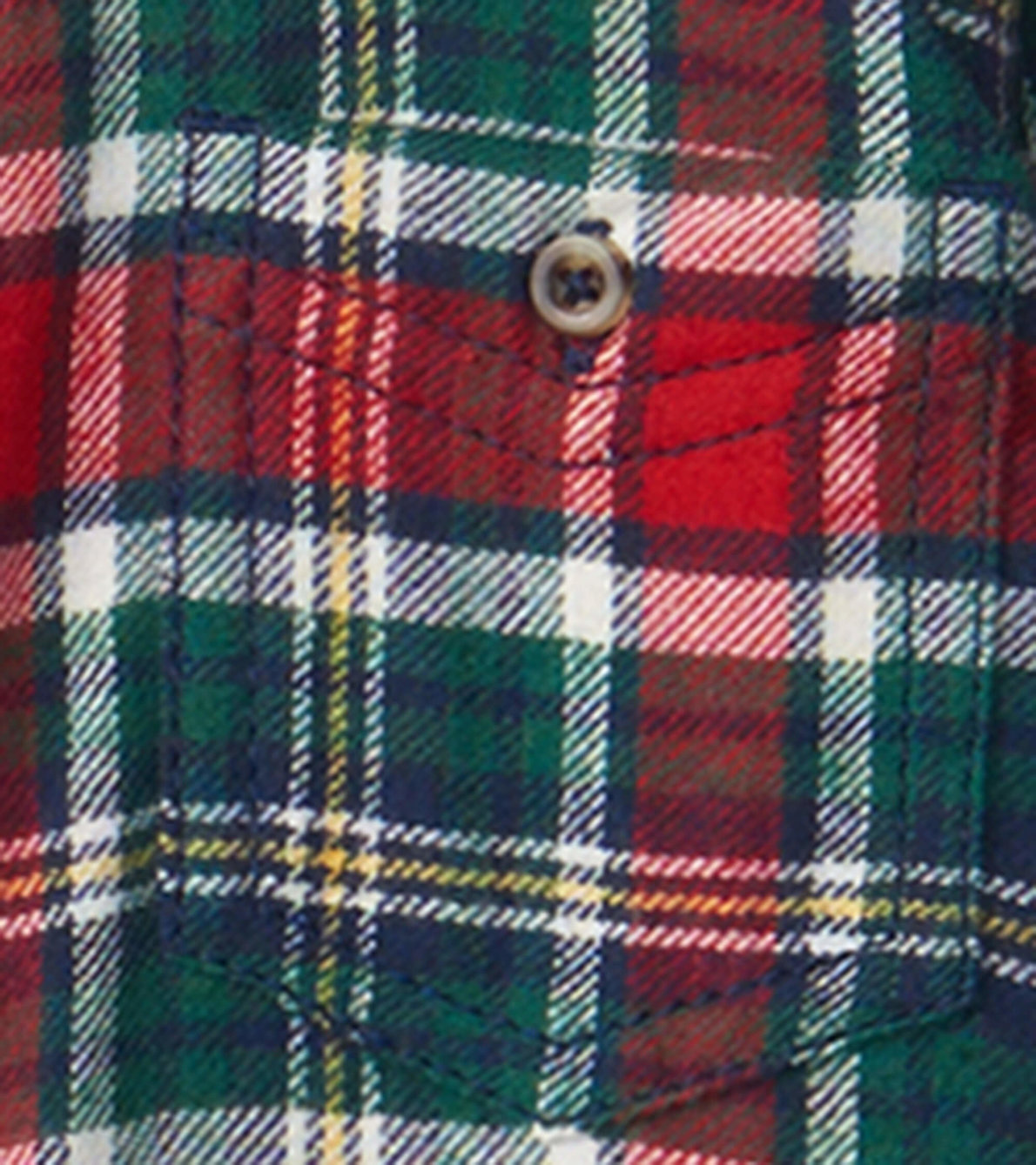 Agrandir l'image de Chemise boutonnée – Tartan festif