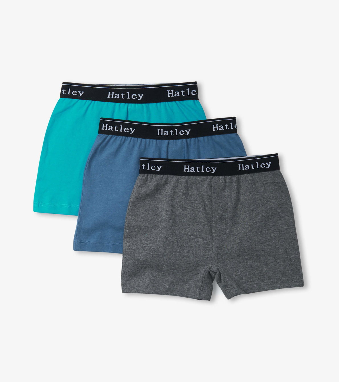 View larger image of Boys Classic Solids 3 Pack Boxer Briefs