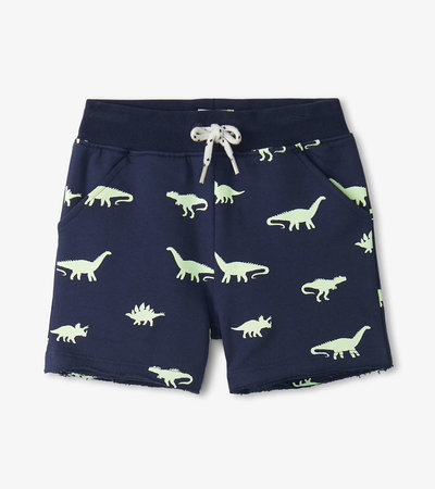 Boys Dino Glow Pull-On Shorts