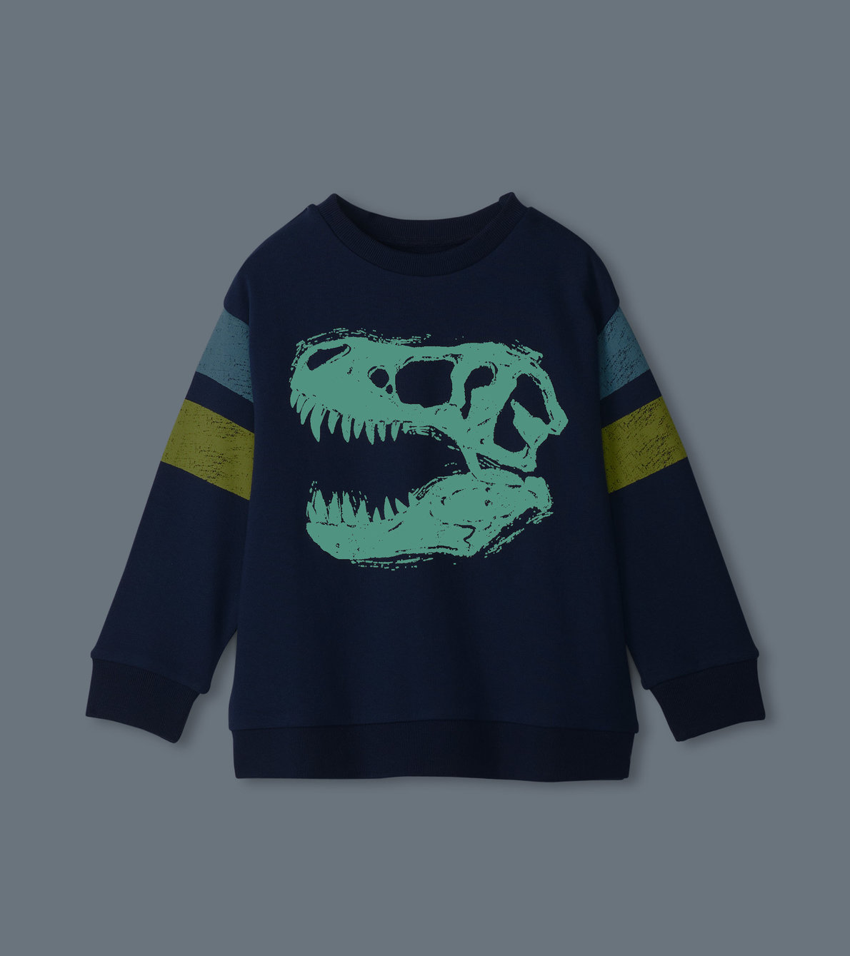 View larger image of Boys Dino Glow Pullover Sweatshirt