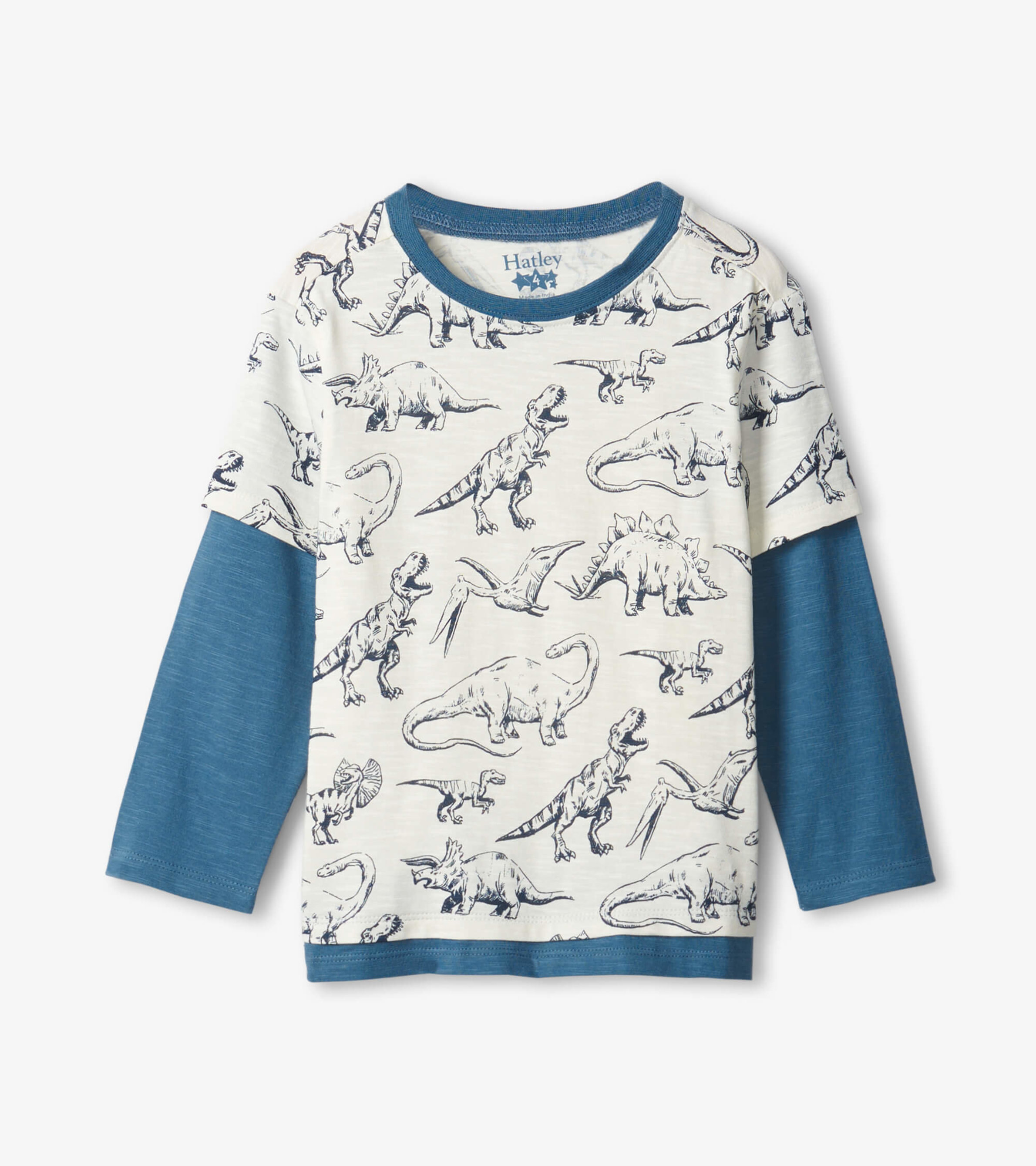 Boys Dinosaur Sketch T-Shirt - Hatley US