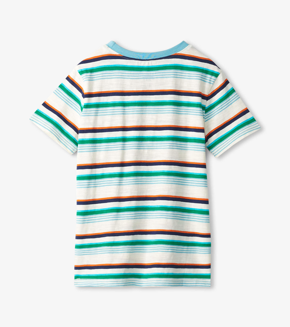 Agrandir l'image de T-shirt avec poche – Rayures de randonnée