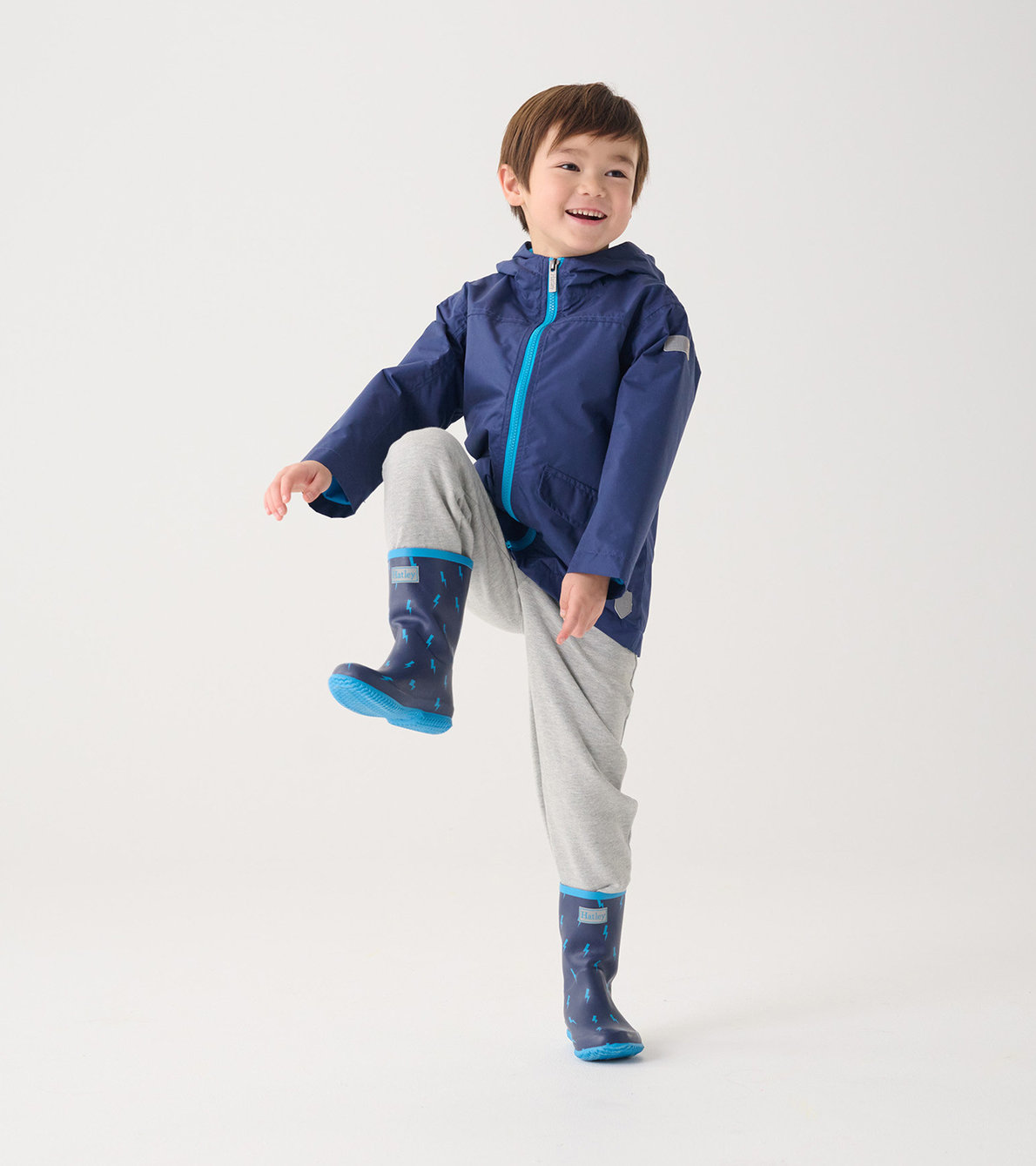 View larger image of Boys Lightning Storm Packable Rain Boots