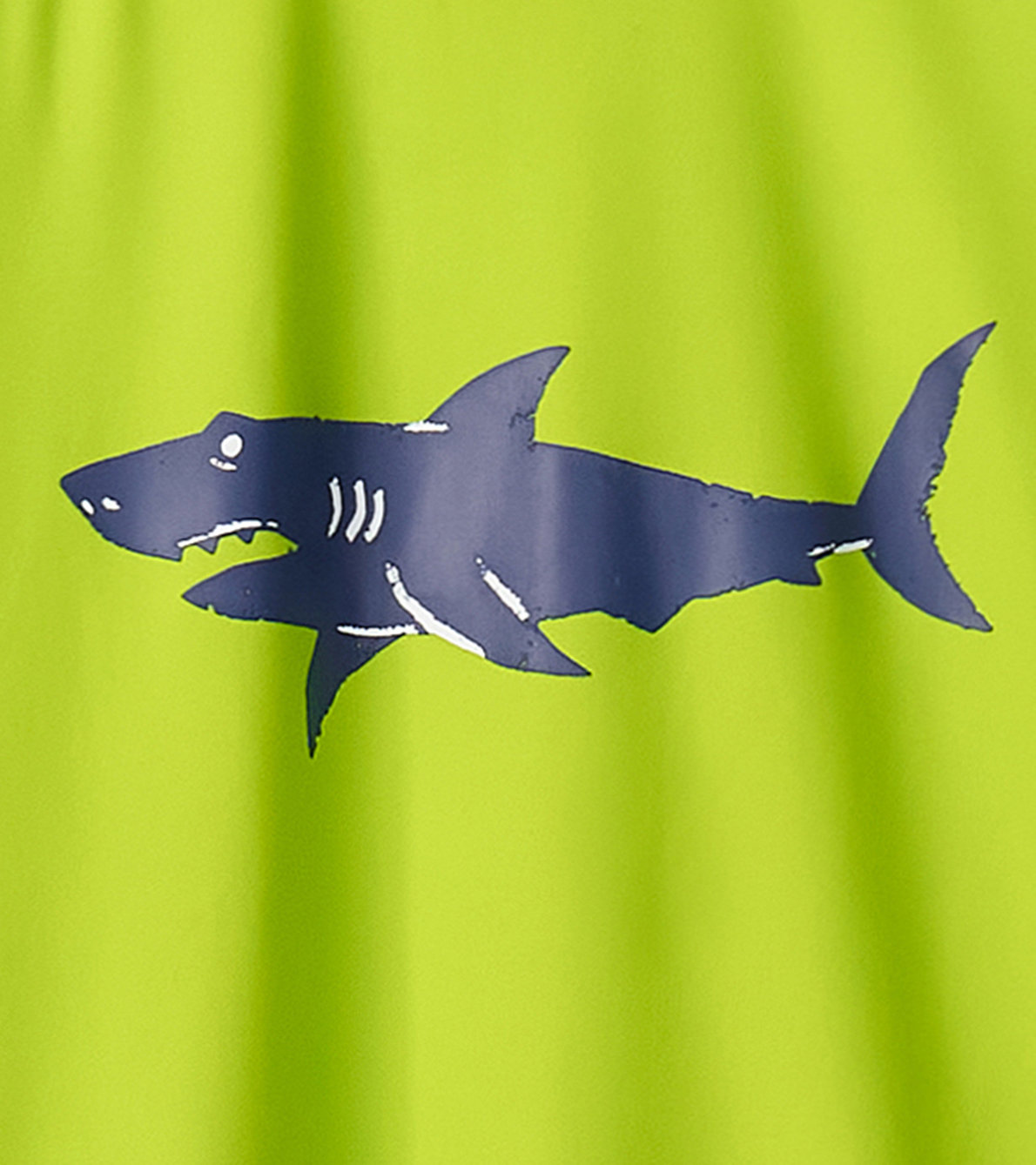 View larger image of Boys Lime Green Shark Short Sleeve Rashguard