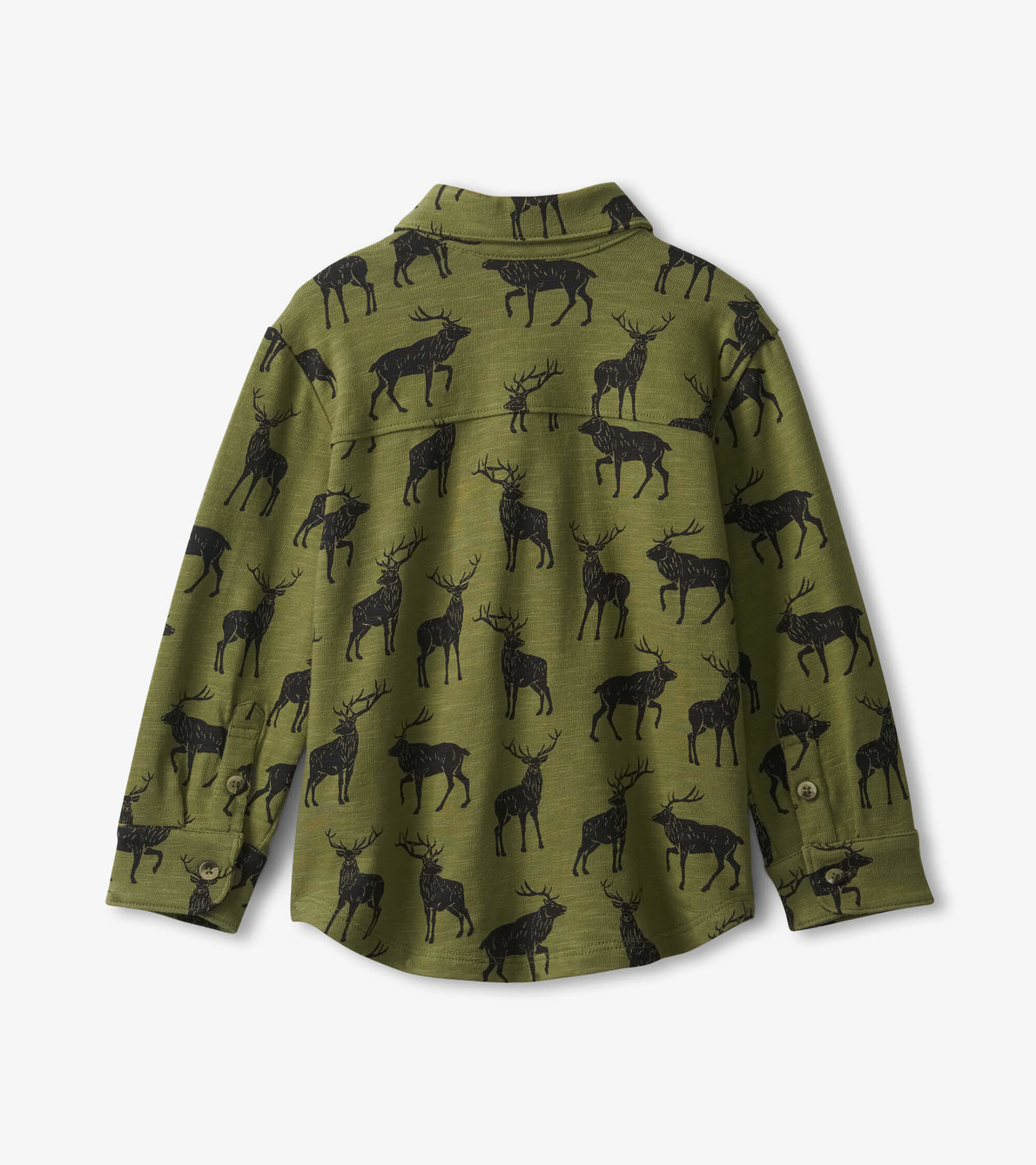View larger image of Boys Magestic Elk Jersey Button Down Shirt
