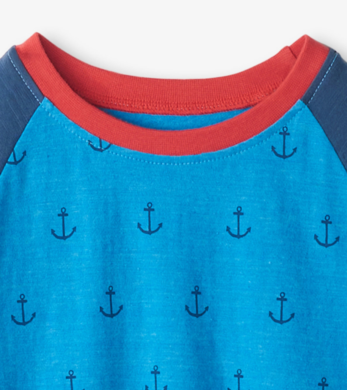View larger image of Boys Mini Anchors Raglan T-Shirt