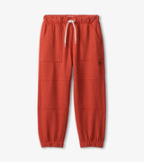 Boys Mountain Red Cozy Pants