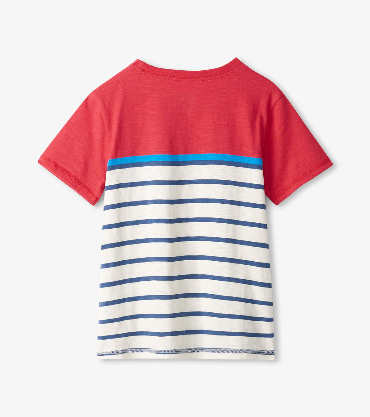 View larger image of Boys Nautical Sea Side Pocket T-Shirt