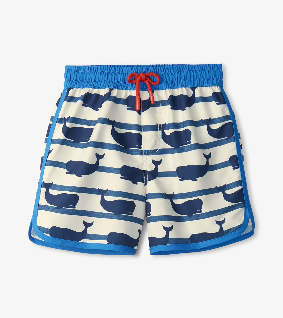 View larger image of Boys Nautical Whale Swim Shorts