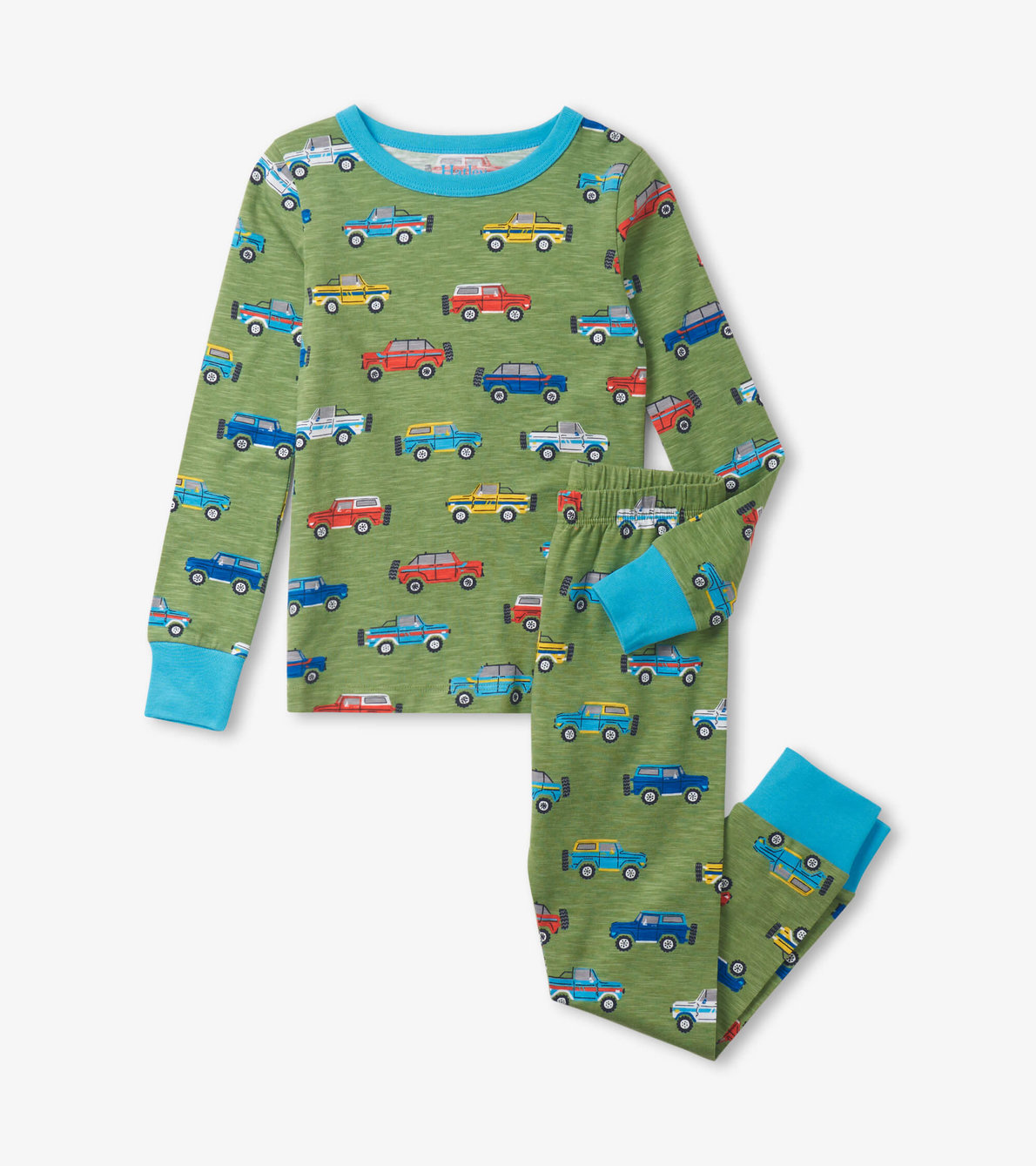 View larger image of Boys Off Roading Pajama Set