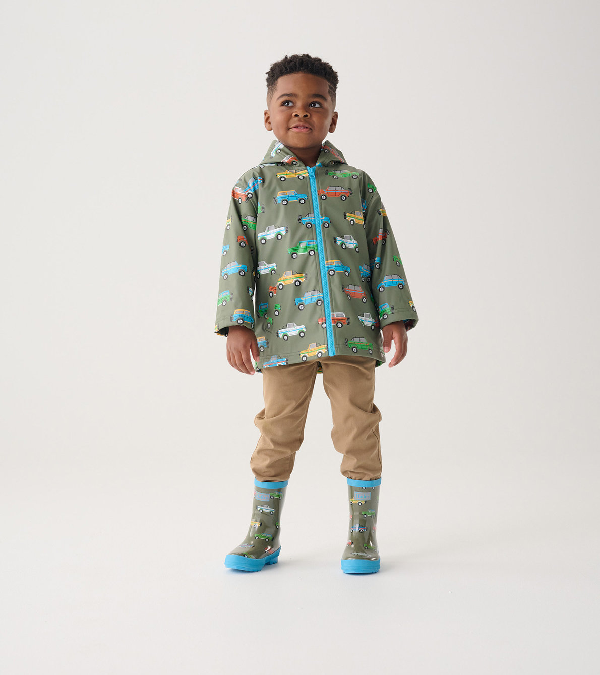 View larger image of Boys Off-Roading Zip-Up Raincoat