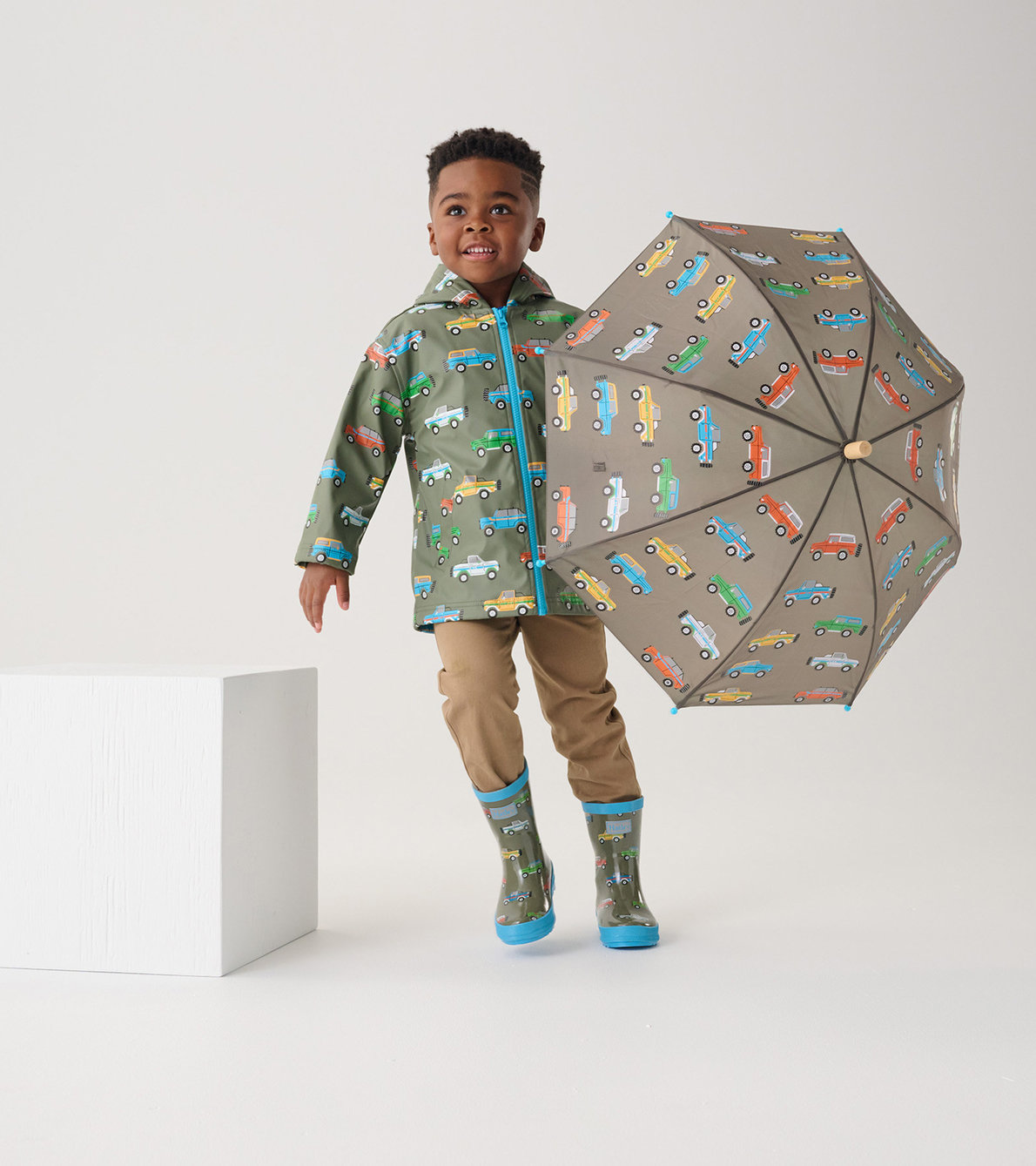 View larger image of Boys Off-Roading Zip-Up Raincoat