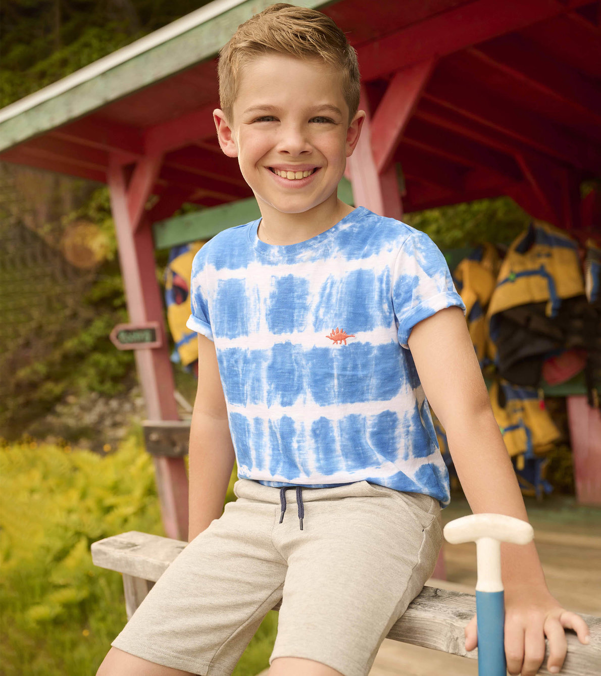 View larger image of Boys Reptile Tie Dye Tee