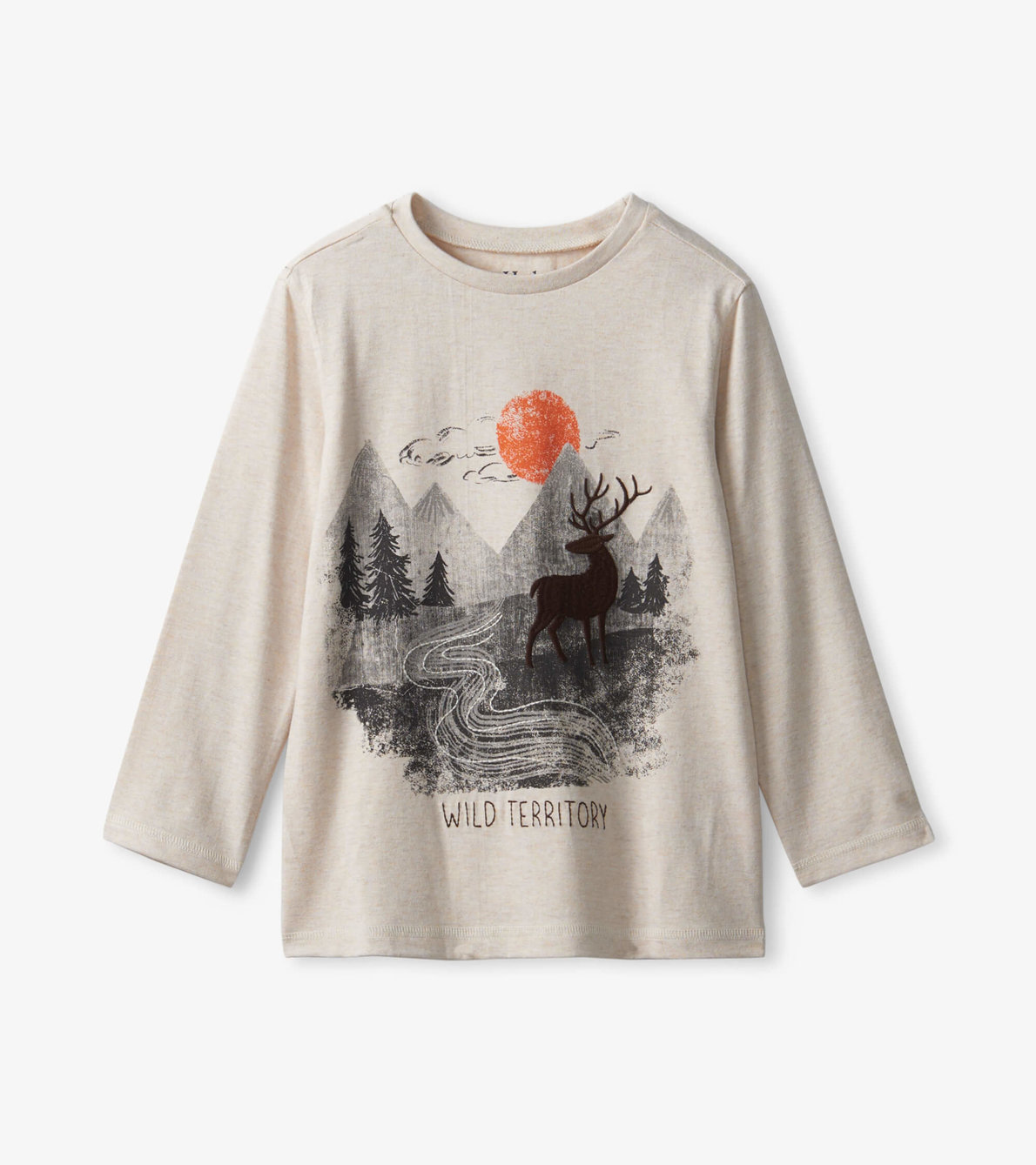 View larger image of Boys Rocky Landscape Long Sleeve T-Shirt
