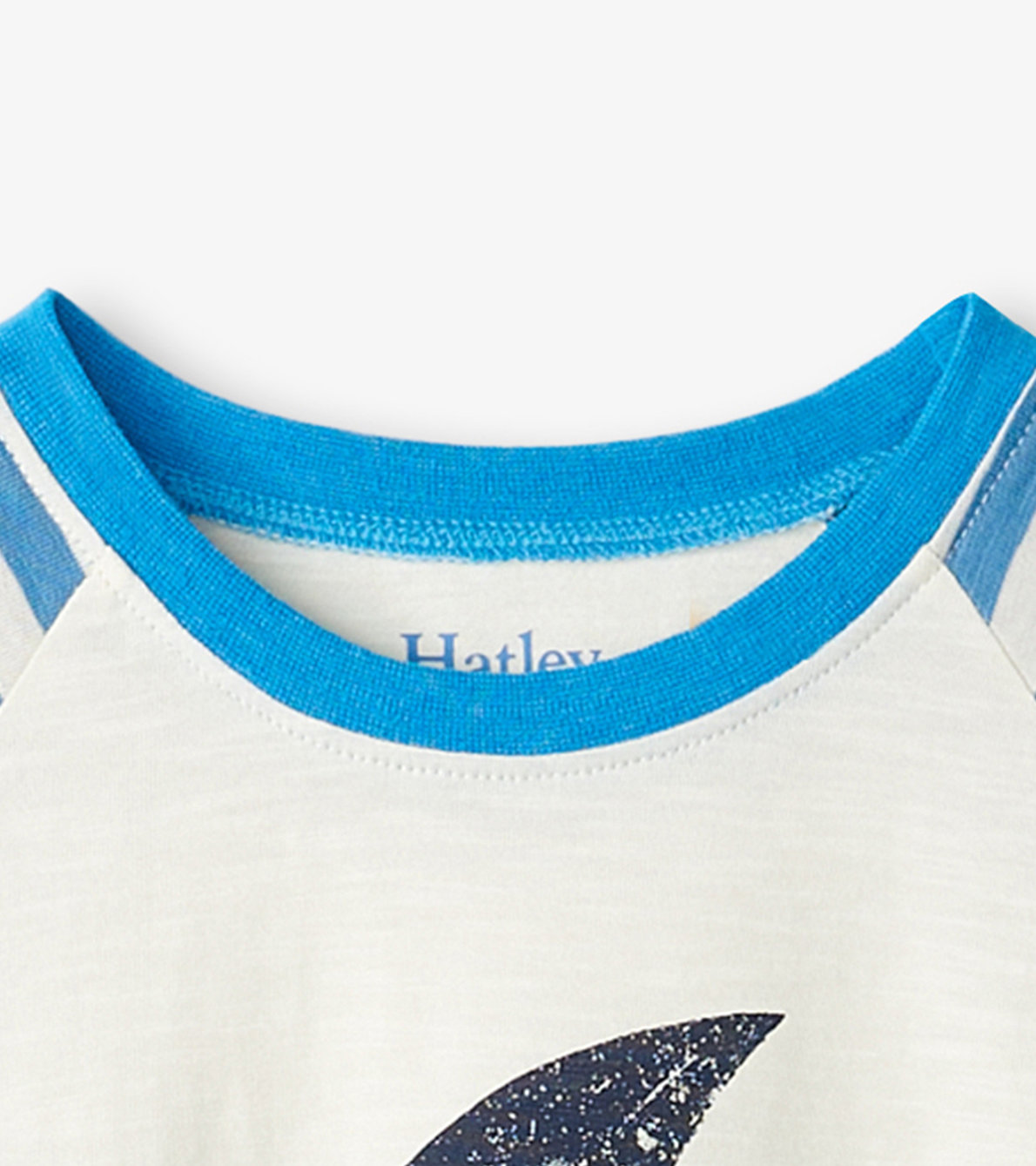 View larger image of Boys Shark Fin Waves Raglan T-Shirt