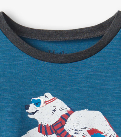 Official 2021 Polar Bear Plunge Milwaukee Light Blue Long Sleeve T-Shirt