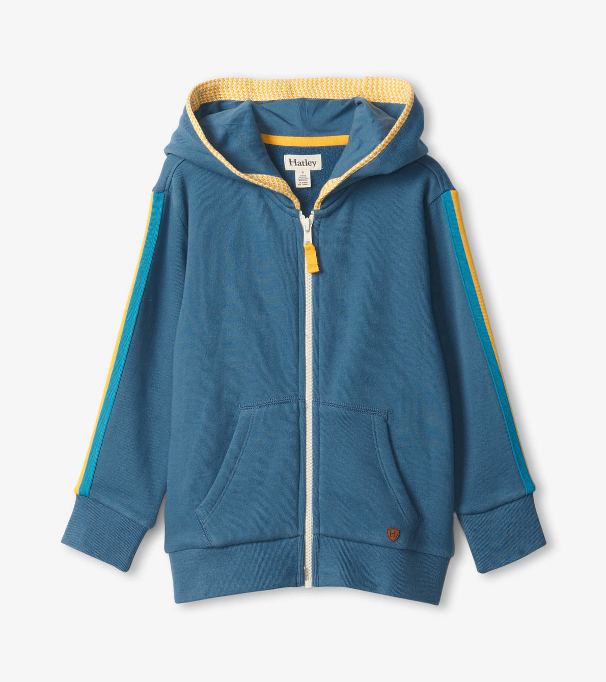View larger image of Boys Striped Zip-Up Hoodie
