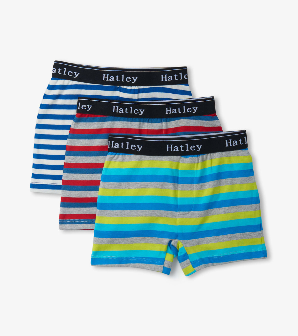 View larger image of Boys Stripes 3 Pack Boxer Briefs