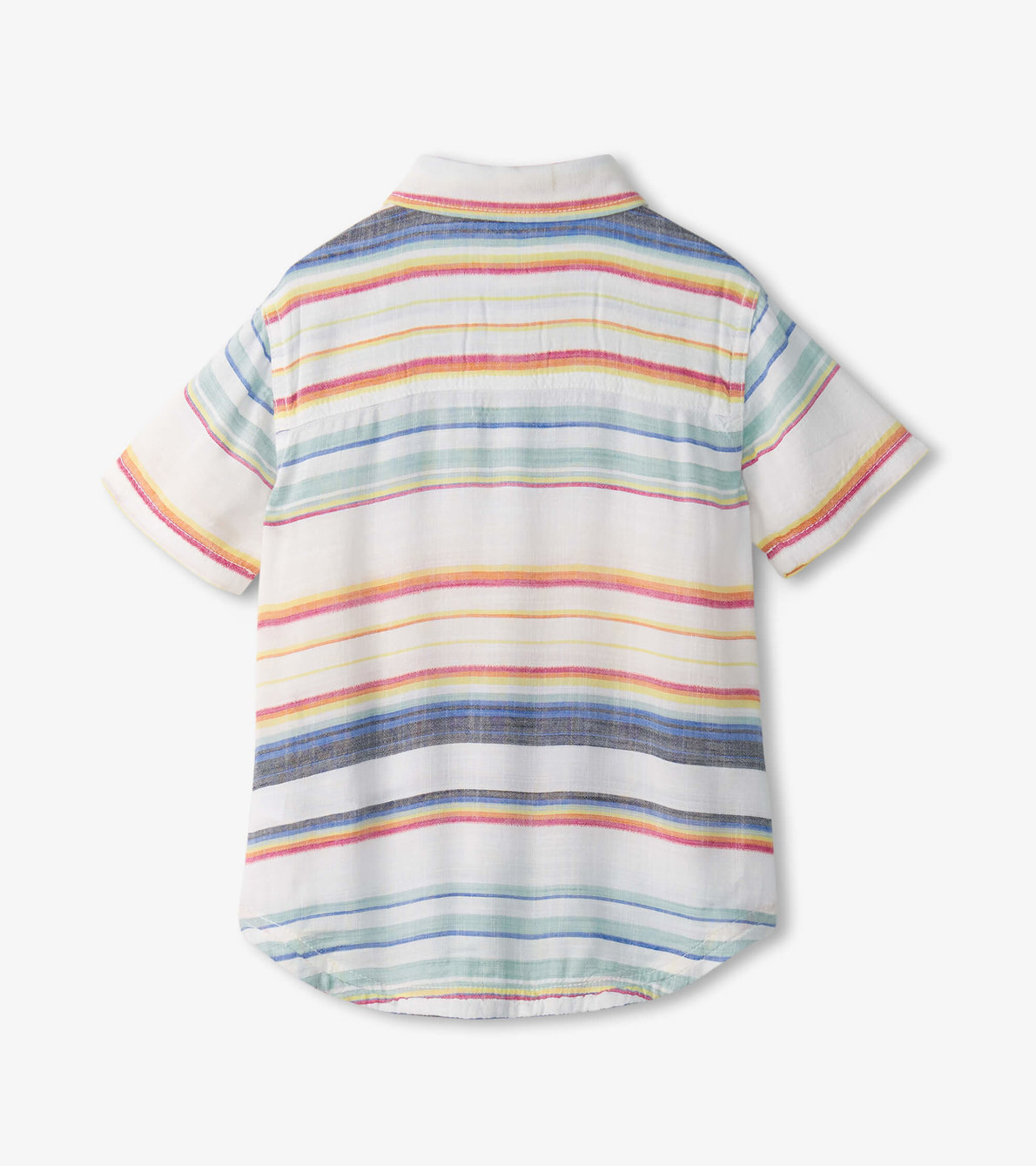 View larger image of Boys Summer Stripe Short Sleeve Button Down